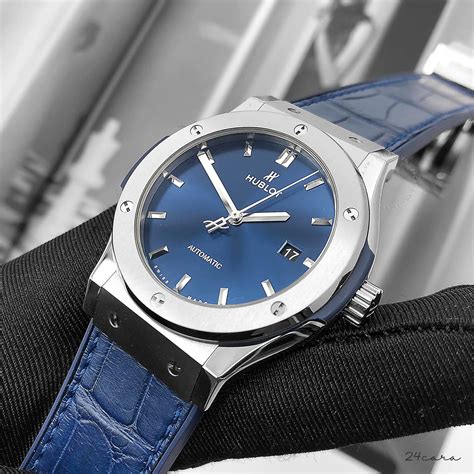 hublot classic fusion blue 42mm review|Hublot classic fusion special edition.